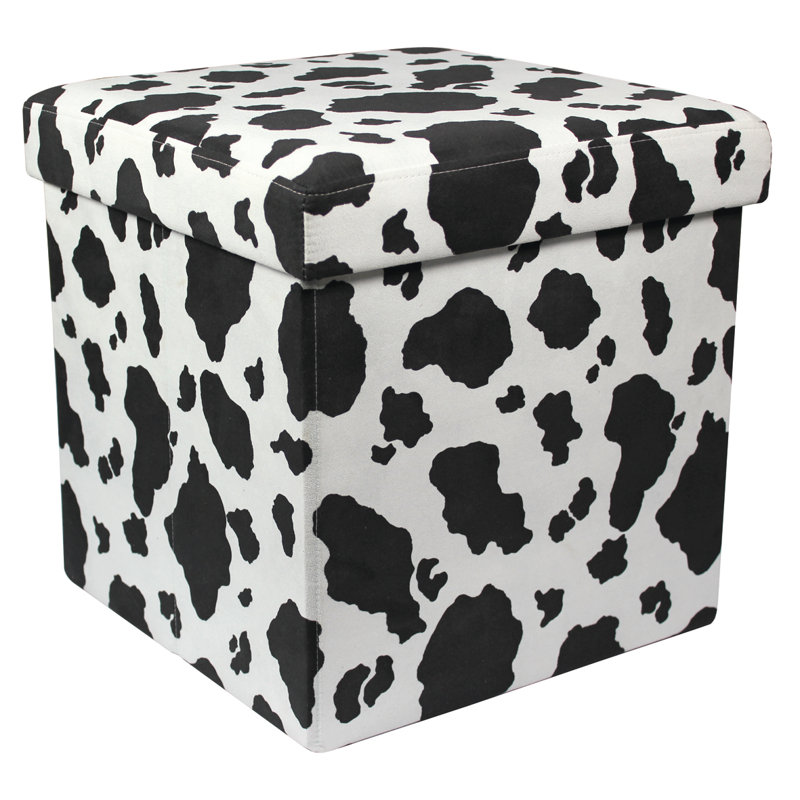 Pharmore Ltd Mittelgroßer Polsterhocker mit Aufbewahrungsfach und